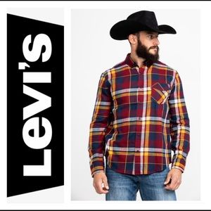 🆕 Levi’s Plaid Flannel Long Sleeve